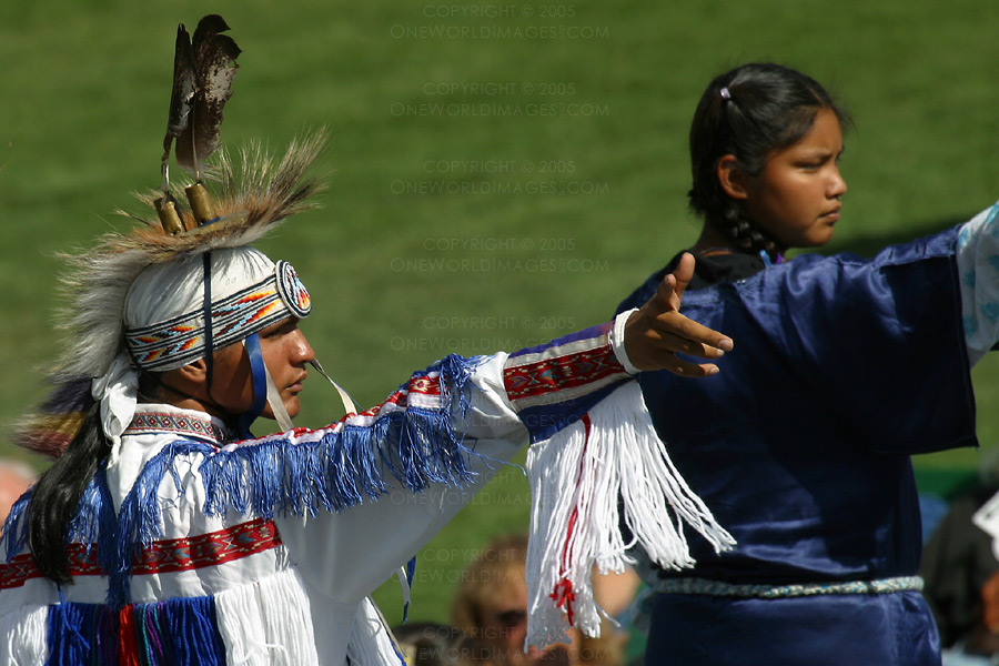 [Photograph: Native American Dancers]