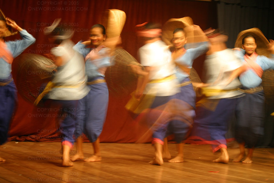 [Photograph: Apsara Dancers in Motion]