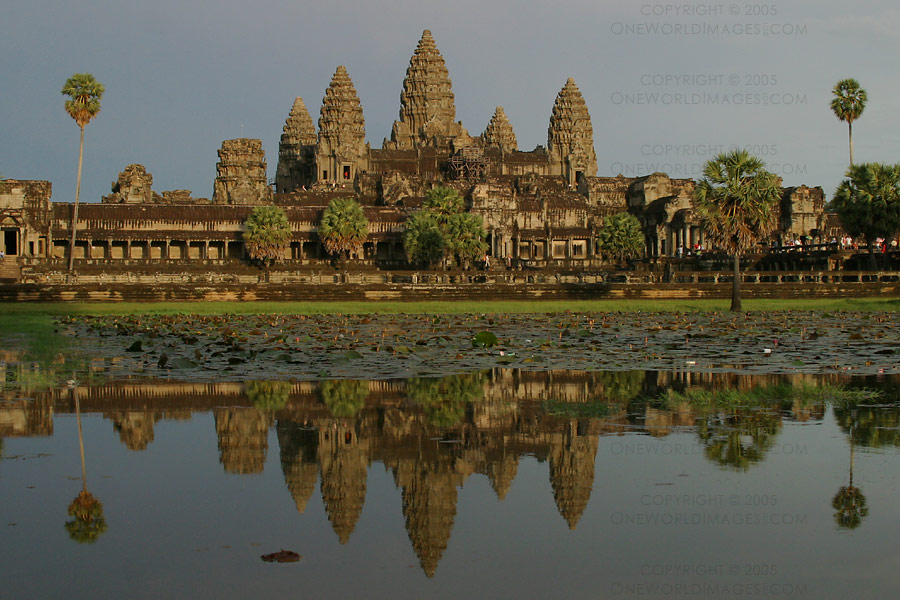 [Photograph: Angkor Spires]