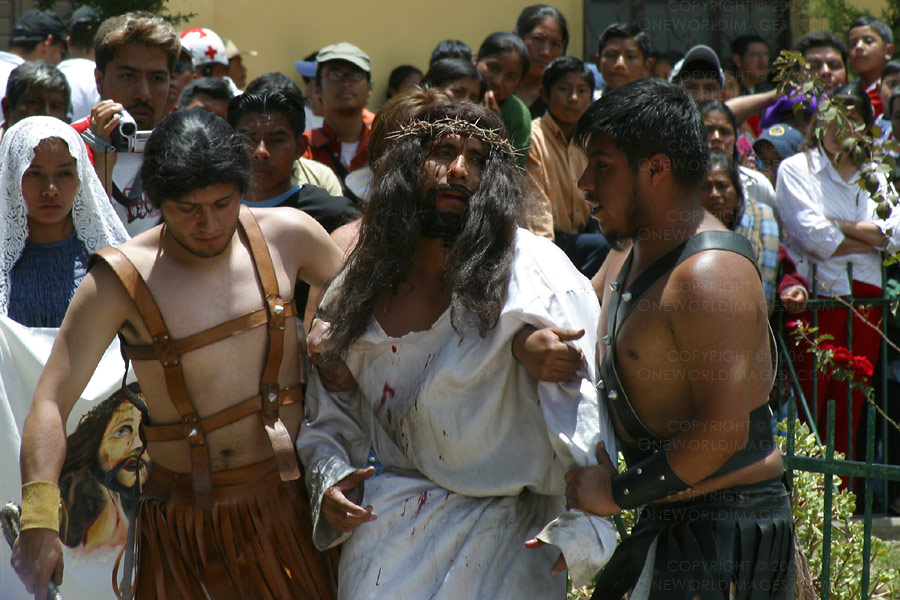 [Photograph: Before the Crucifixion]