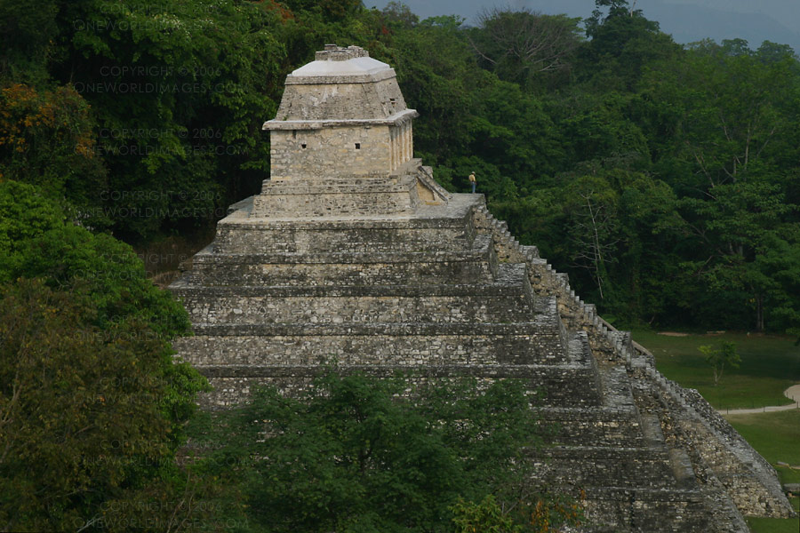 [Photograph: Temple of the Inscriptions]