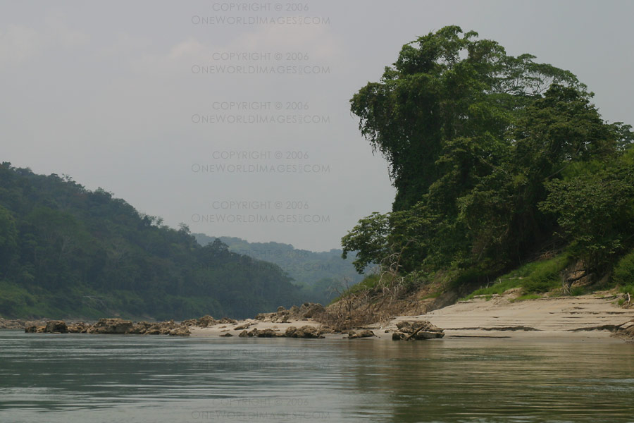 [Photograph: A Bend in the Usumacinta]