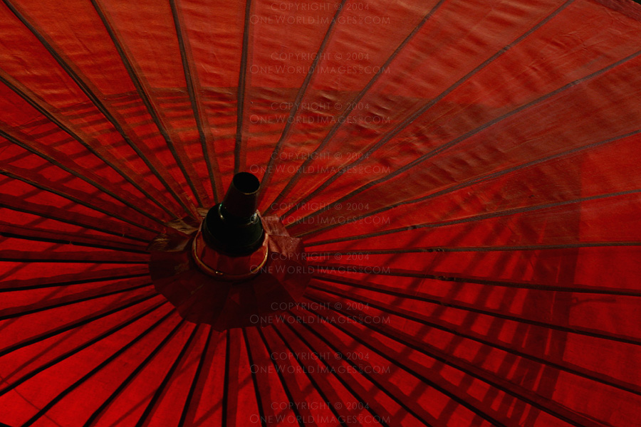 [Photograph: Umbrella (Lit From Below)]
