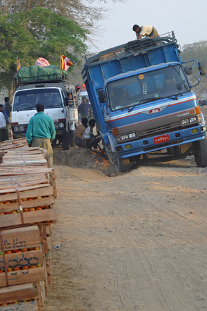 [Photograph: On a Bus in Myanmar]